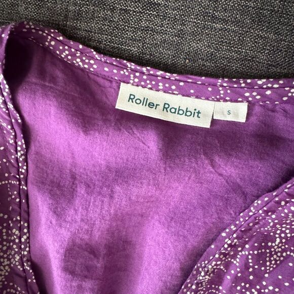 Roller Rabbit Printed Long A-Line Dress – Size S - Picture 12 of 12